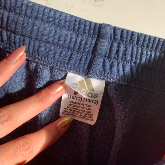 Vintage Adidas Striped Sweatpants Size Youth M - Picture 4 of 5